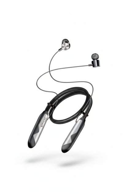 Black Kat King Series - Wireless Neckband with vibaration