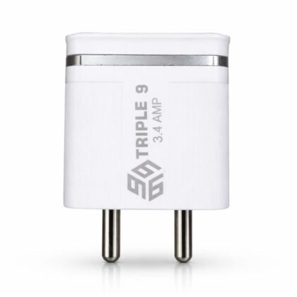 Triple 9 3.4A Fast Charging USB Adapter