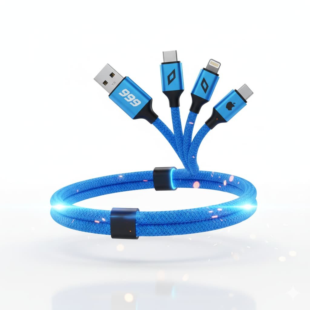 Triple 9 3 in 1 fast charging cable