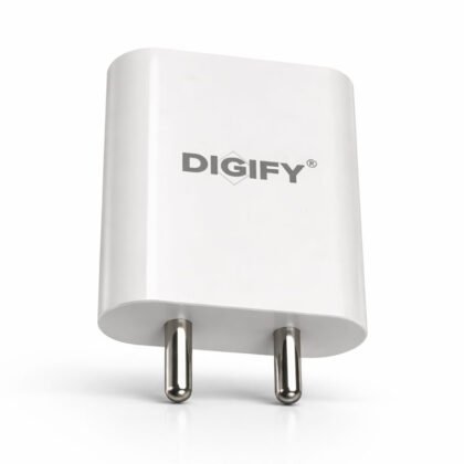 DIGIFY 24W PD QC Fast Charger Dual Port USB Type C Adapter