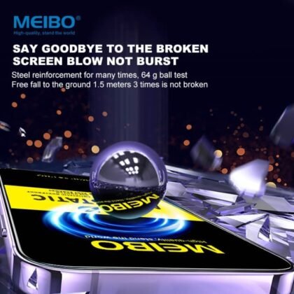 MEIBO ESD anti static tempered glass dust free installation