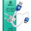 Triple 9 fast charging data cable 3.1A