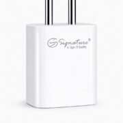 Signature 85W Turbo Fast Charger front view with dual USB and Type-C ports