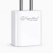 Signature 85W Turbo Fast Charger front view with dual USB and Type-C ports