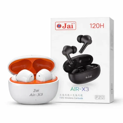 jai air x3 tws wireless earbuds with charging case