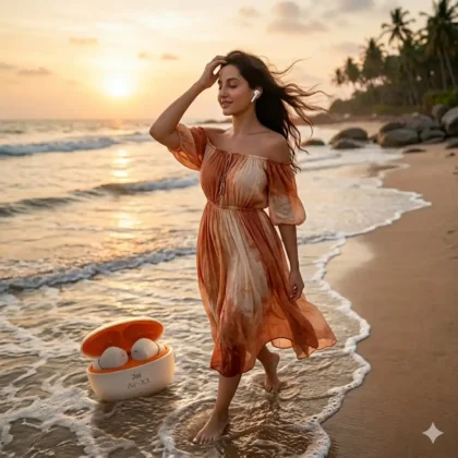 jai air x3 wireless earphones front view