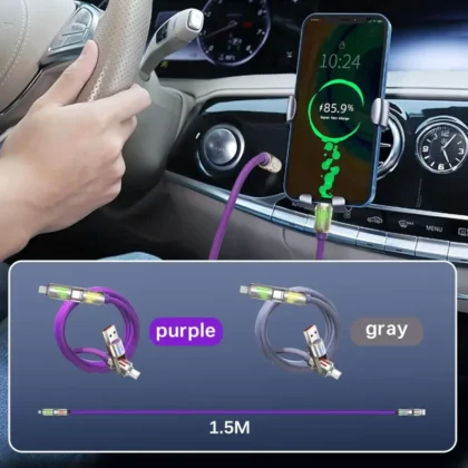 TP-9 multi charging cable USB Type-C Lightning