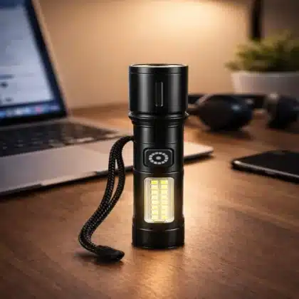 high power flashlight for emergency and outdoor use