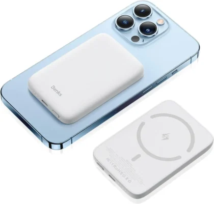 5000mAh magnetic power bank wireless charging portable device