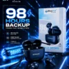 Black Kat Bluetooth Earbuds with Charging Case