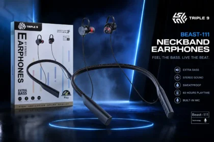 Sweatproof Bluetooth Neckband Earphones