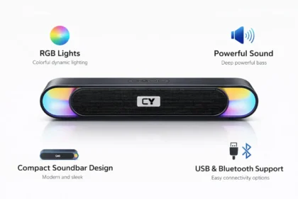 CYOMI 671 Stereo Soundbar with USB Support