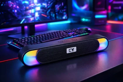 Portable RGB Bluetooth Speaker for Laptop and Desktop