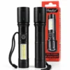 Signature LED torch with bright side light and wrist strap