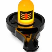 Water sensor Shivling LED light for home temple