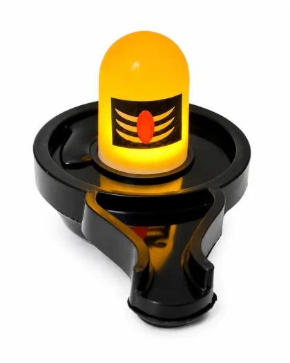 Water sensor Shivling LED light for home temple